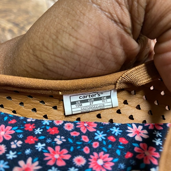 * GIRLS' CARTERS TODDLER & LITTLE KID EASTON MARY JANE FLATS - Picture 2 of 6